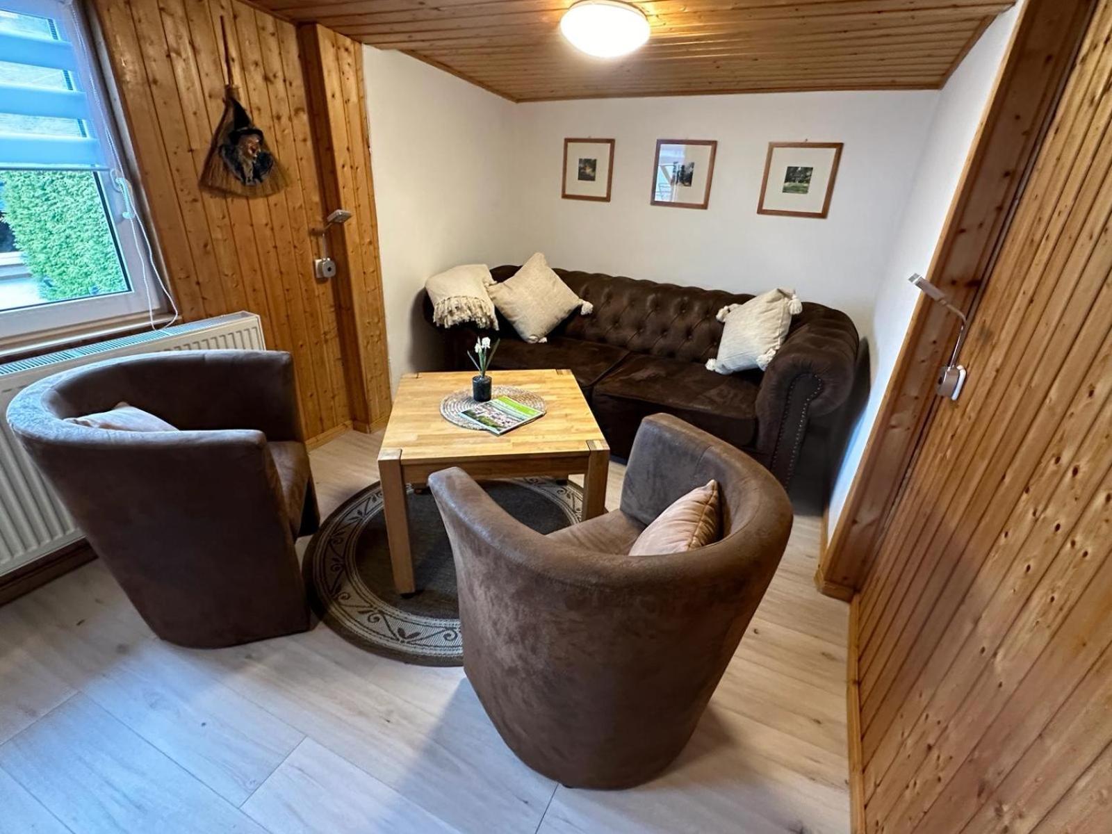 Christels Ferienwohnung 1 In Thale Mit Sonnenterrasse Und Grill 외부 사진