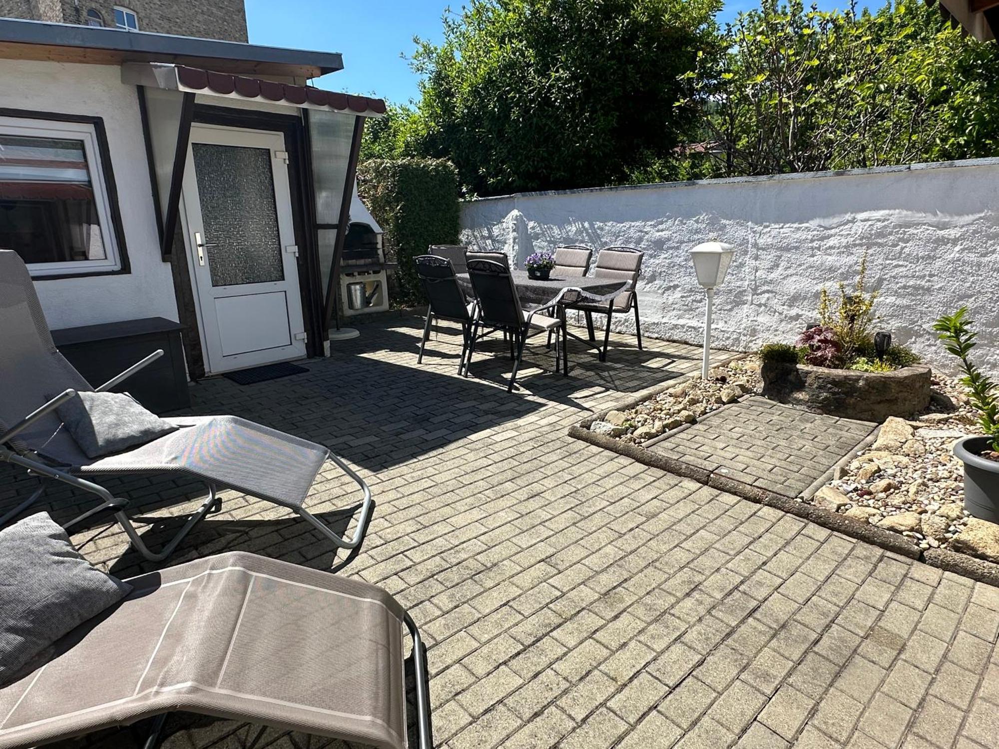 Christels Ferienwohnung 1 In Thale Mit Sonnenterrasse Und Grill 외부 사진