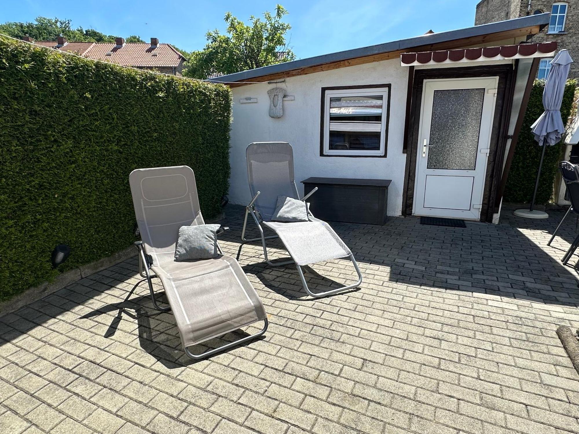 Christels Ferienwohnung 1 In Thale Mit Sonnenterrasse Und Grill 외부 사진